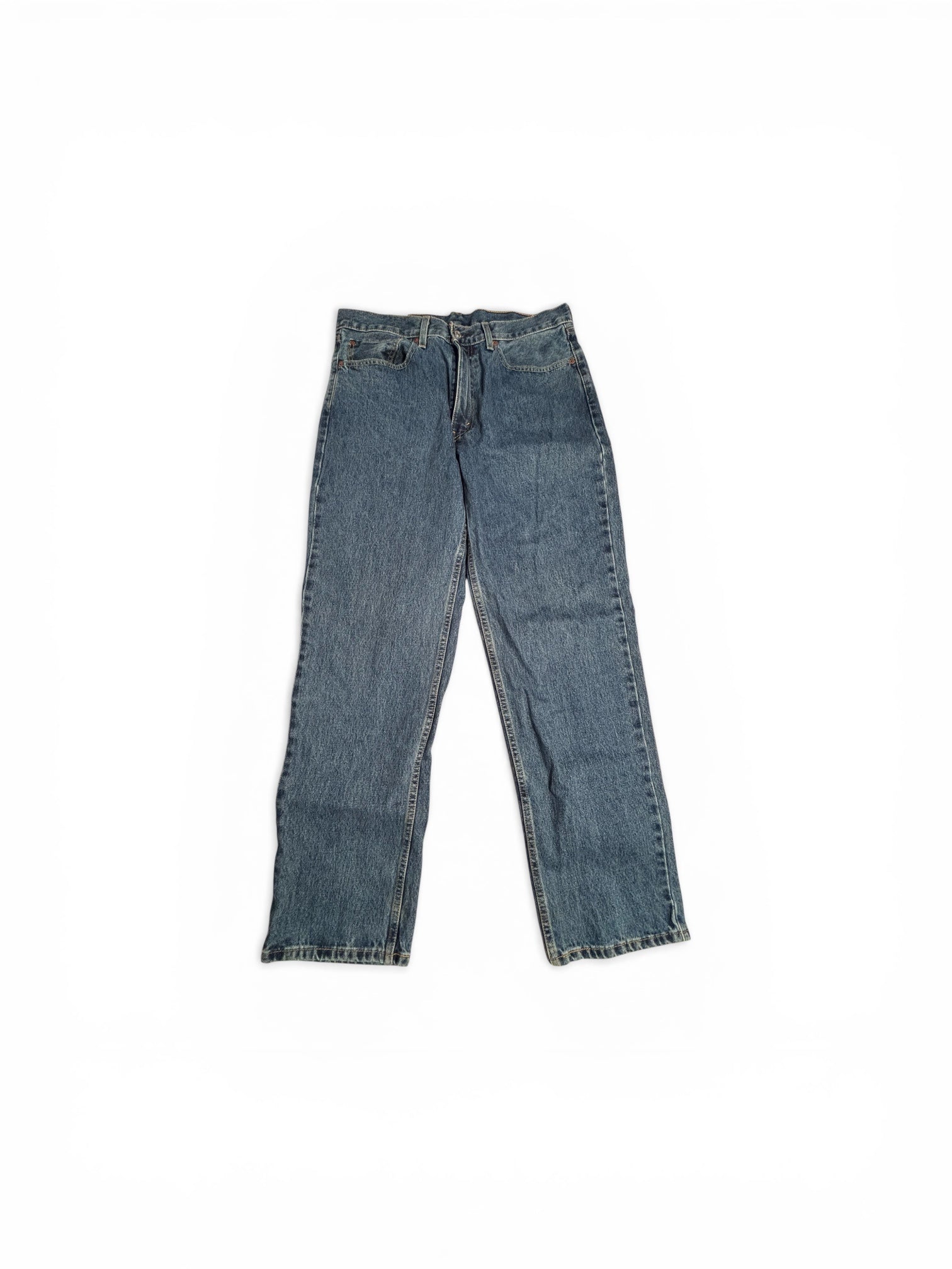 Levi’s 550 Men’s Relaxed Fit Tapered Leg Jeans W36 L34 Blue Denim - 5500101