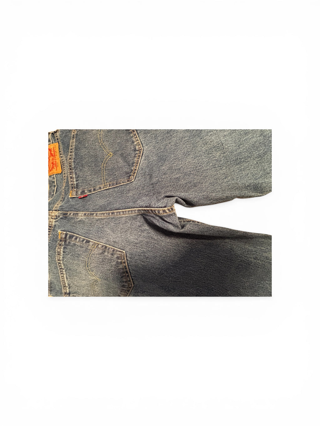 Levi’s 550 Men’s Relaxed Fit Tapered Leg Jeans W36 L34 Blue Denim - 5500101