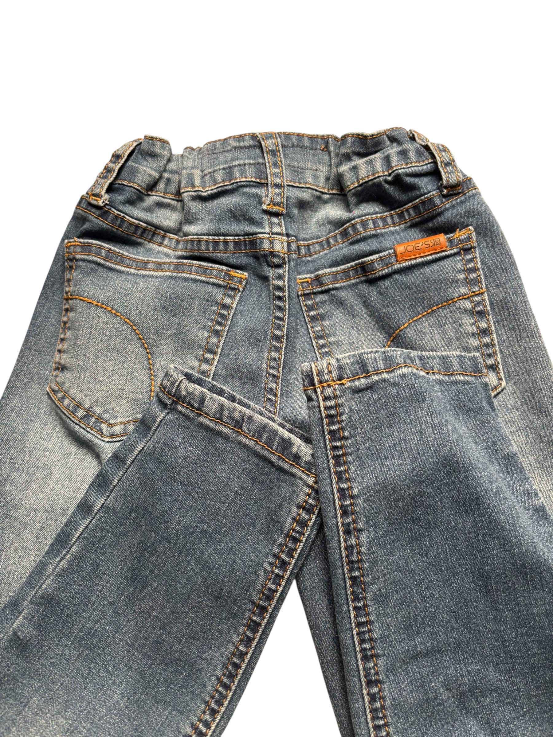 Joe’s Jeans KIDS Paperbag Waist Denim Shorts – Blue Gray – Tie Belt KDS03