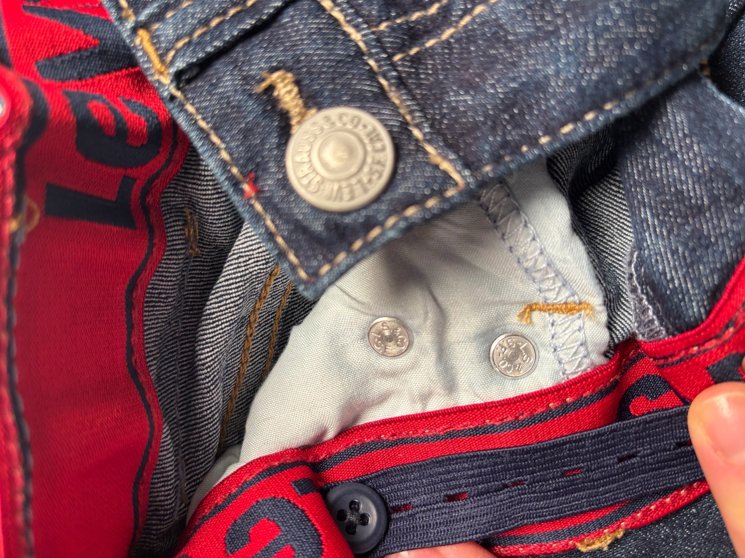 Levi’s Boys Denim Shorts Dark Wash Blue Jean Shorts Classic Kids Casual KDS07