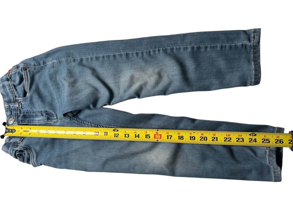 Levi’s 502 KIDS Tapered Jeans Light Wash Stretch Denim KDS12