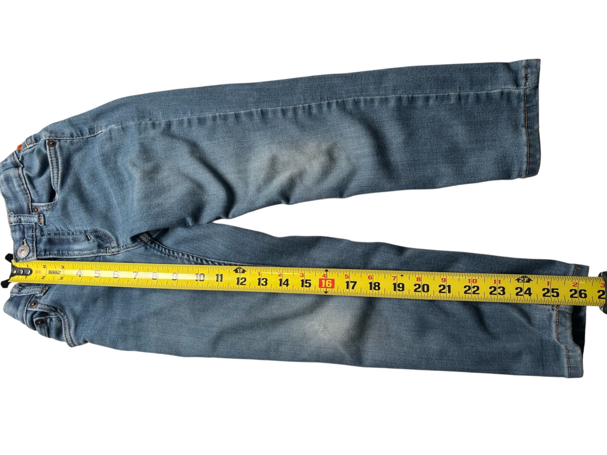 Levi’s 502 KIDS Tapered Jeans Light Wash Stretch Denim KDS12