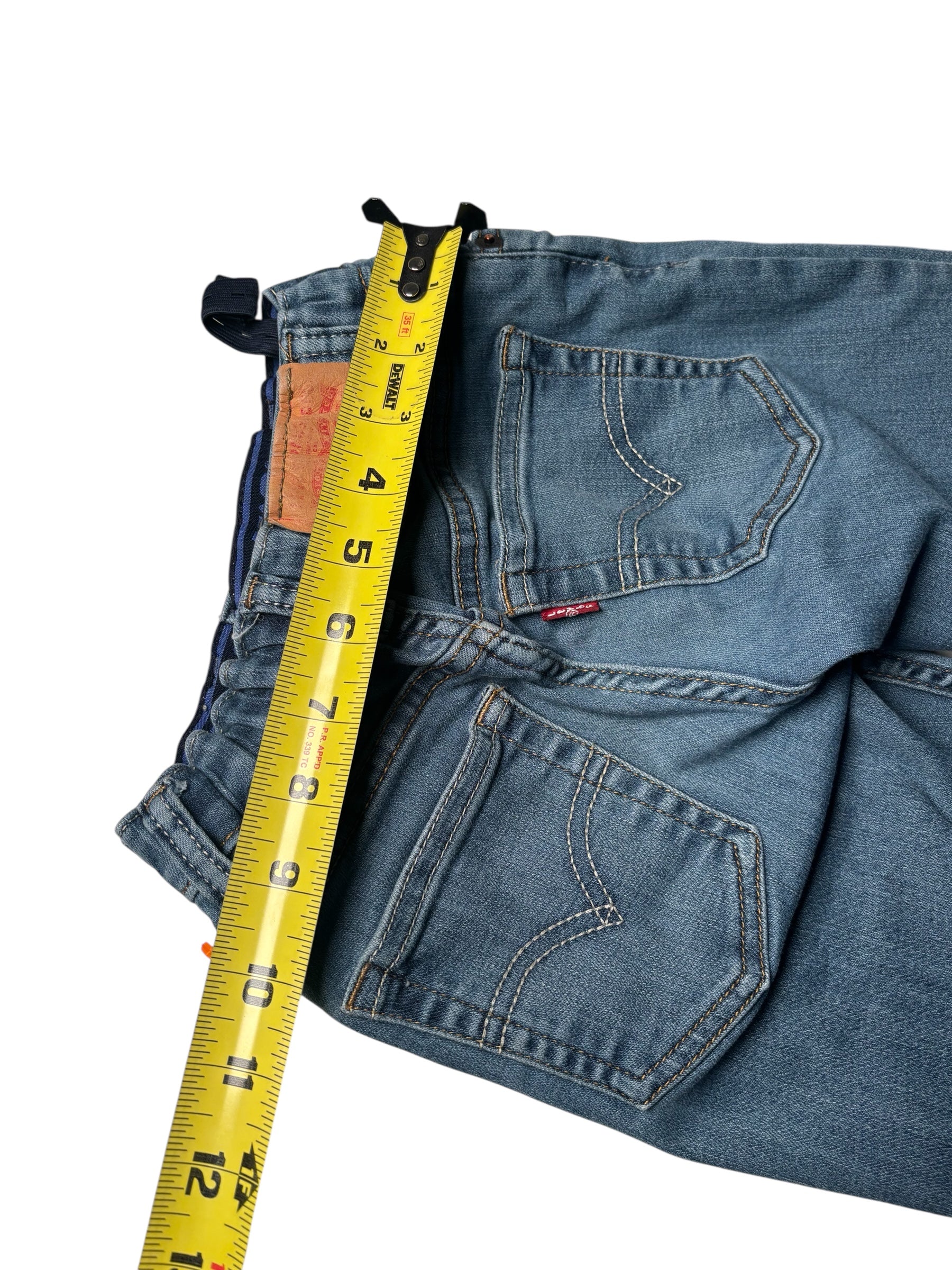 Levi’s 502 KIDS Tapered Jeans Light Wash Stretch Denim KDS12