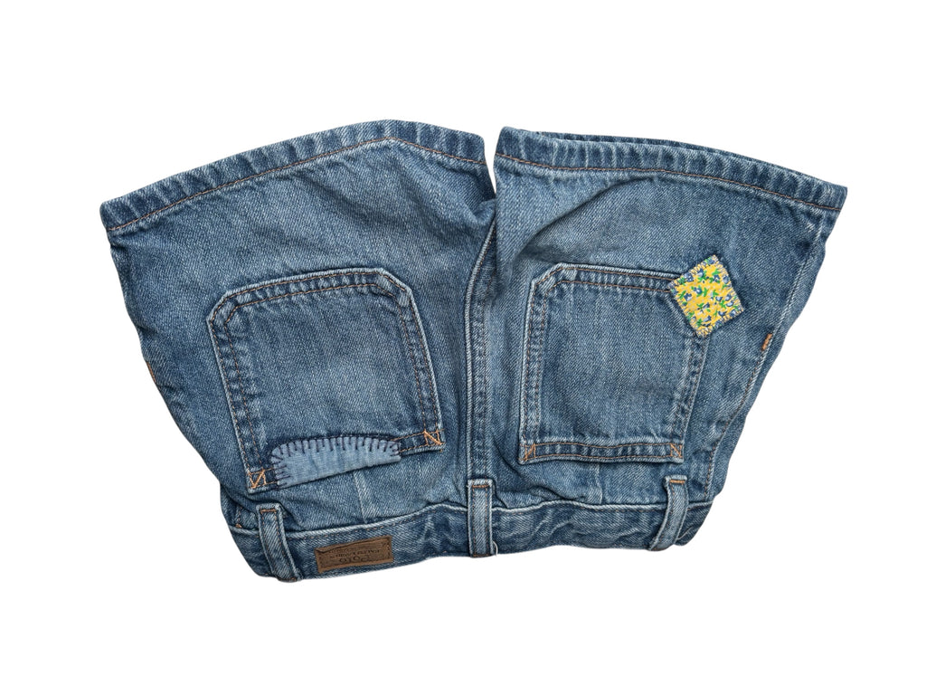 Polo Ralph Lauren Girls Denim Shorts Button Fly Blue Jean Shorts KDS14
