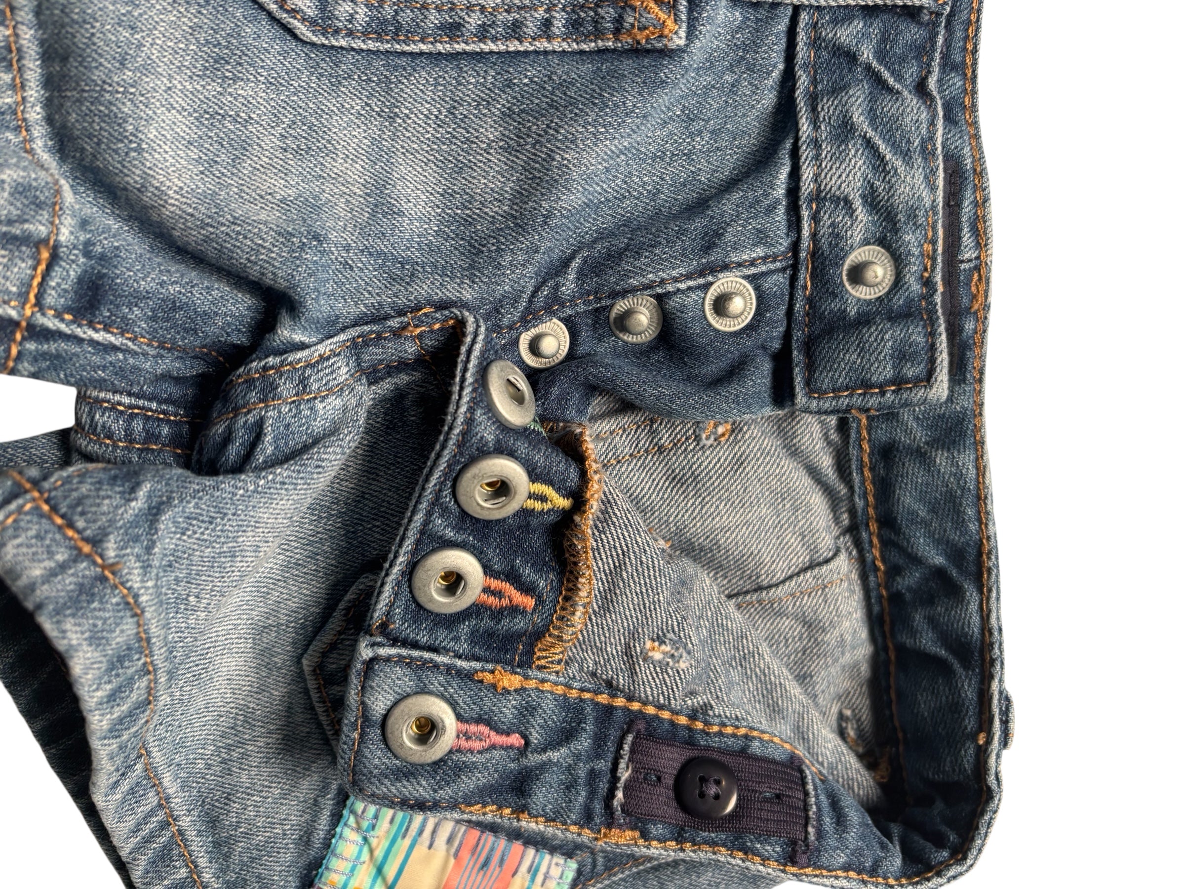 Polo Ralph Lauren Girls Denim Shorts Button Fly Blue Jean Shorts KDS14