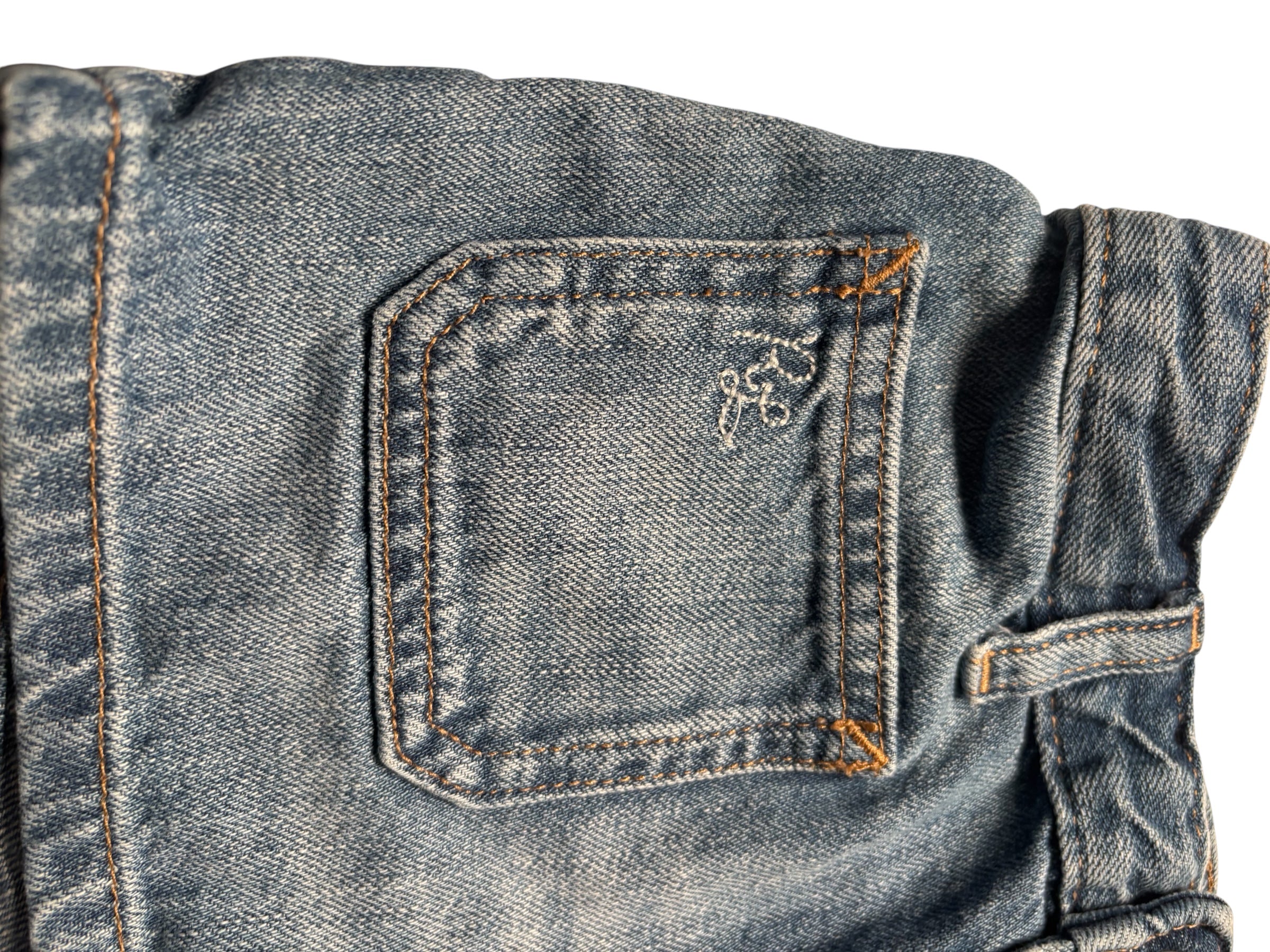 Polo Ralph Lauren Girls Denim Shorts Button Fly Blue Jean Shorts KDS14