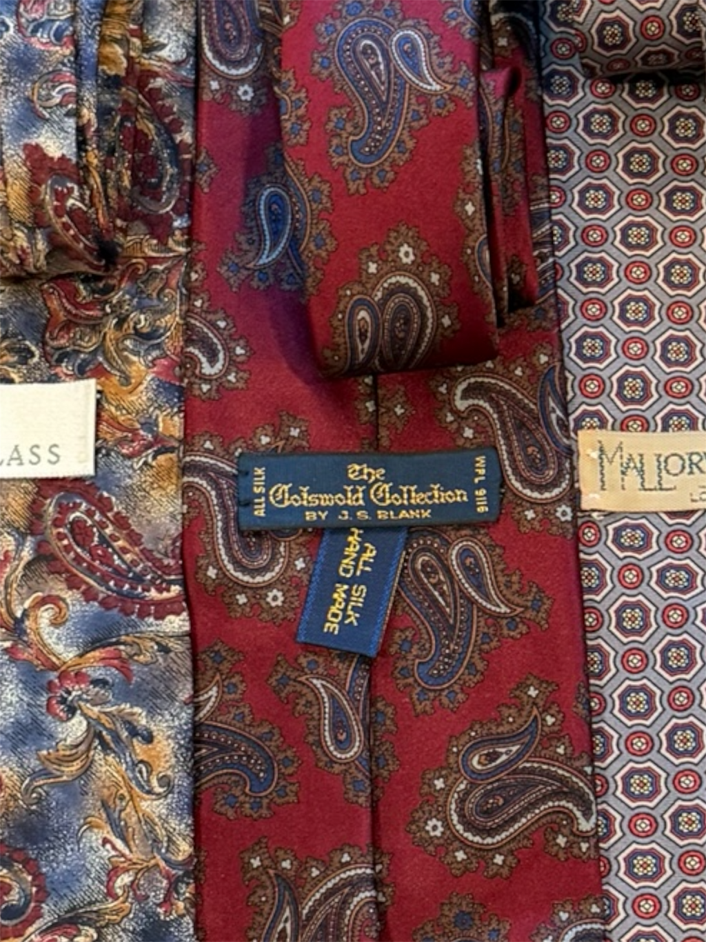 MEN'S TIES 6PK BUNDLE HIGH END BRANDS
