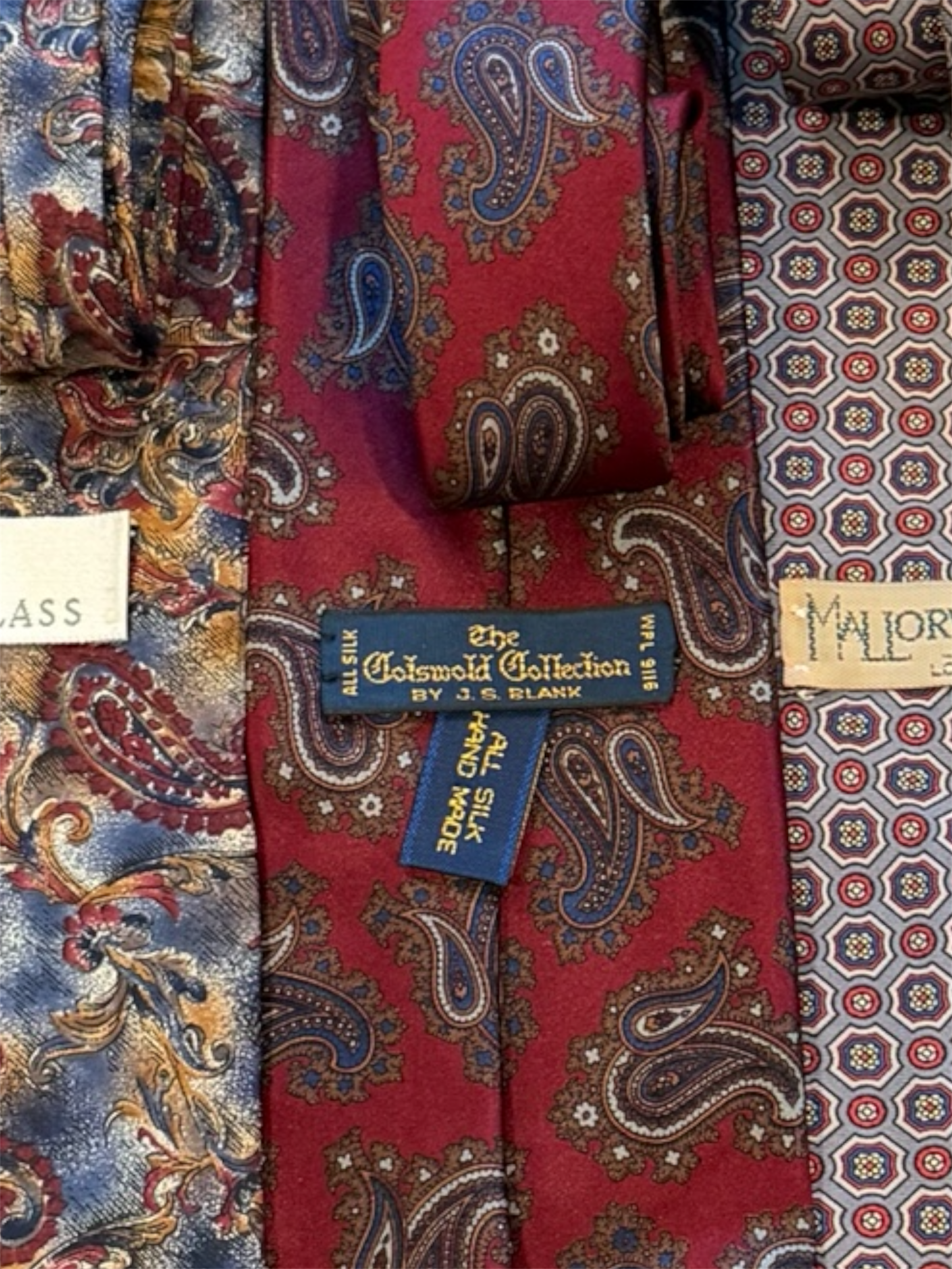 MEN'S TIES 6PK BUNDLE HIGH END BRANDS