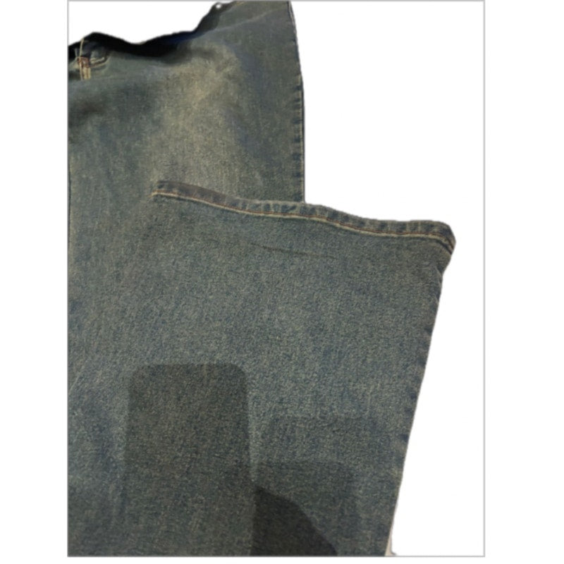 Y2K Vavino Embellished Flare Jeans Womens Boho Floral Denim Pants