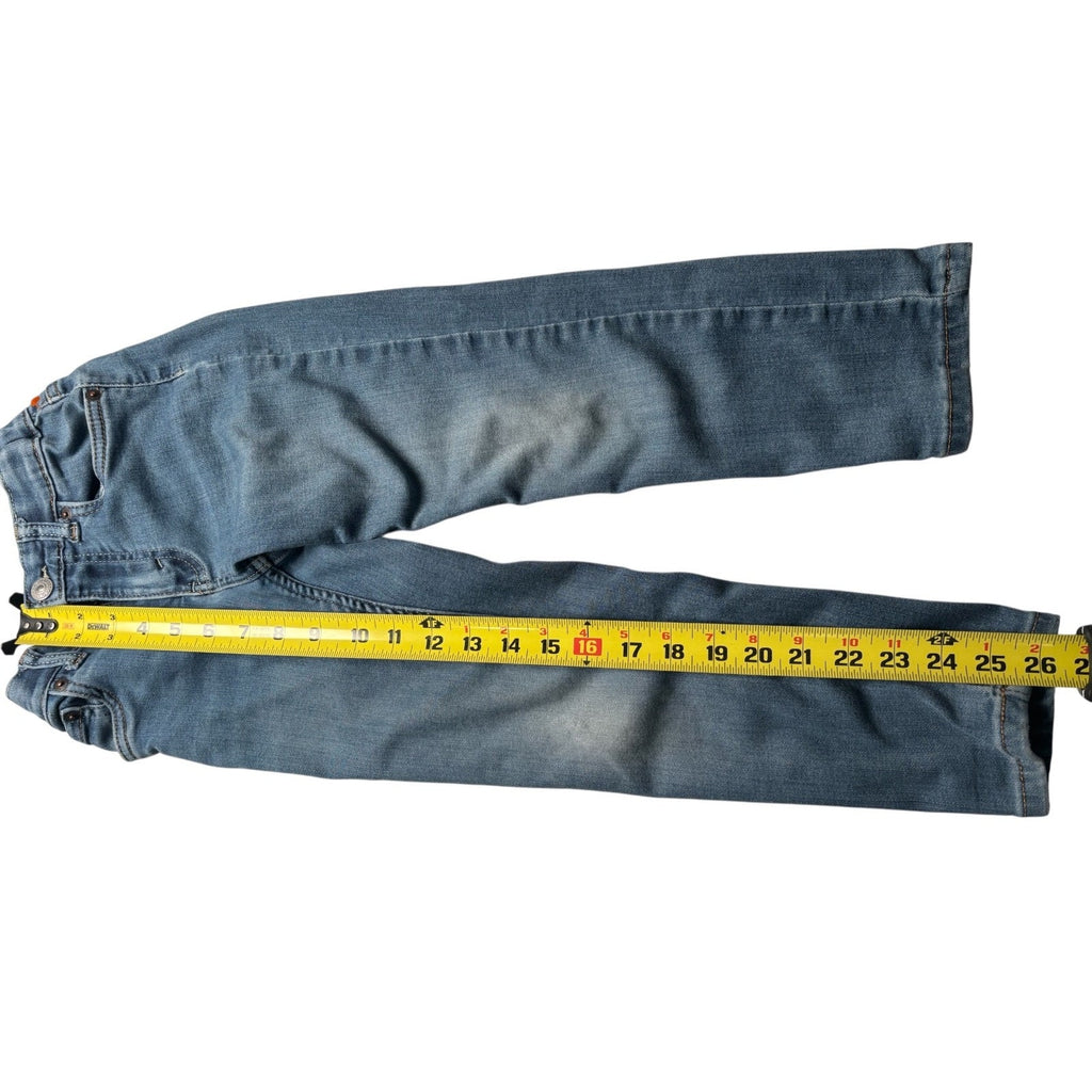 Levi’s 502 KIDS Tapered Jeans Light Wash Stretch Denim KDS12