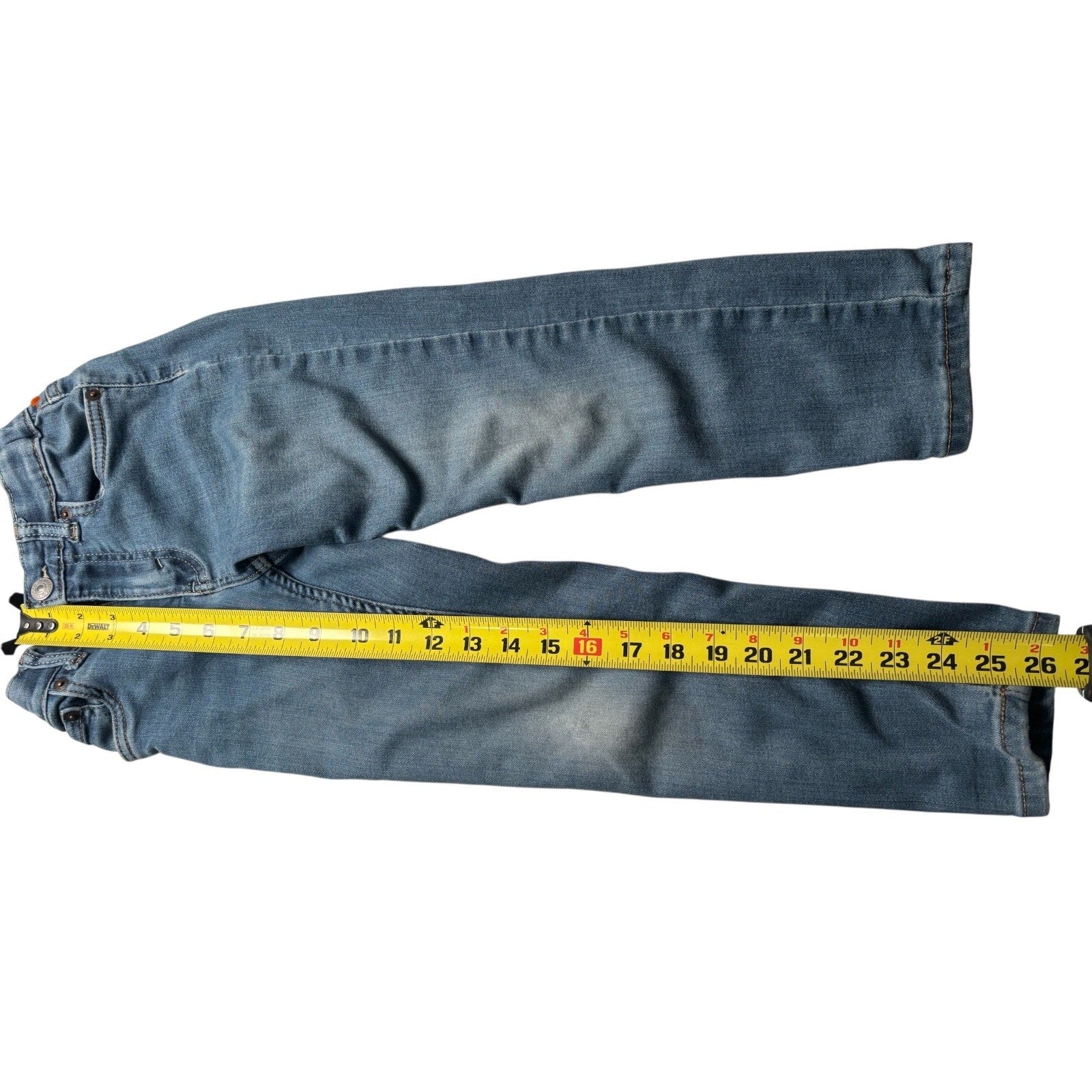 Levi’s 502 KIDS Tapered Jeans Light Wash Stretch Denim KDS12
