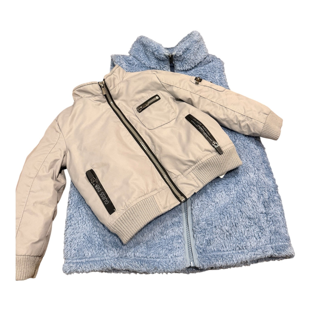 Patagonia Kids XL 14 Fleece Jacket + GUESS Bomber Bundle