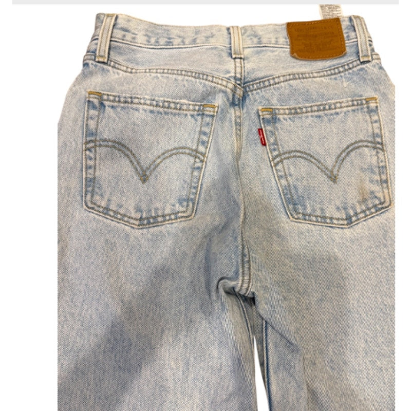 Levis Ribcage Straight Ankle Jeans Womens 25 26 Lot of 2 #20