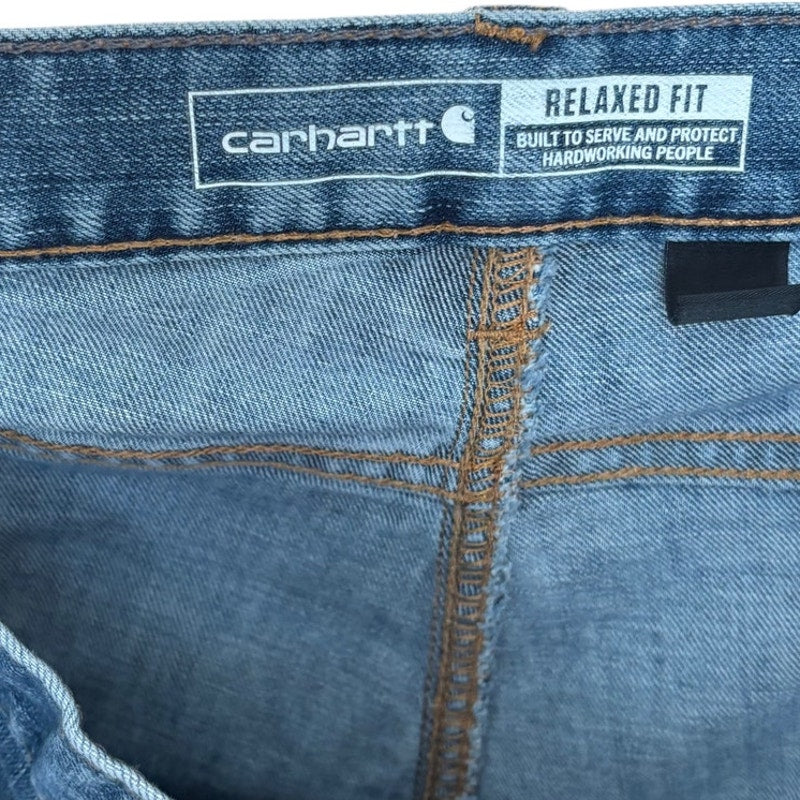 Carhartt Jeans MEN'S Relaxed Fit Straight Leg Workwear 40/30
