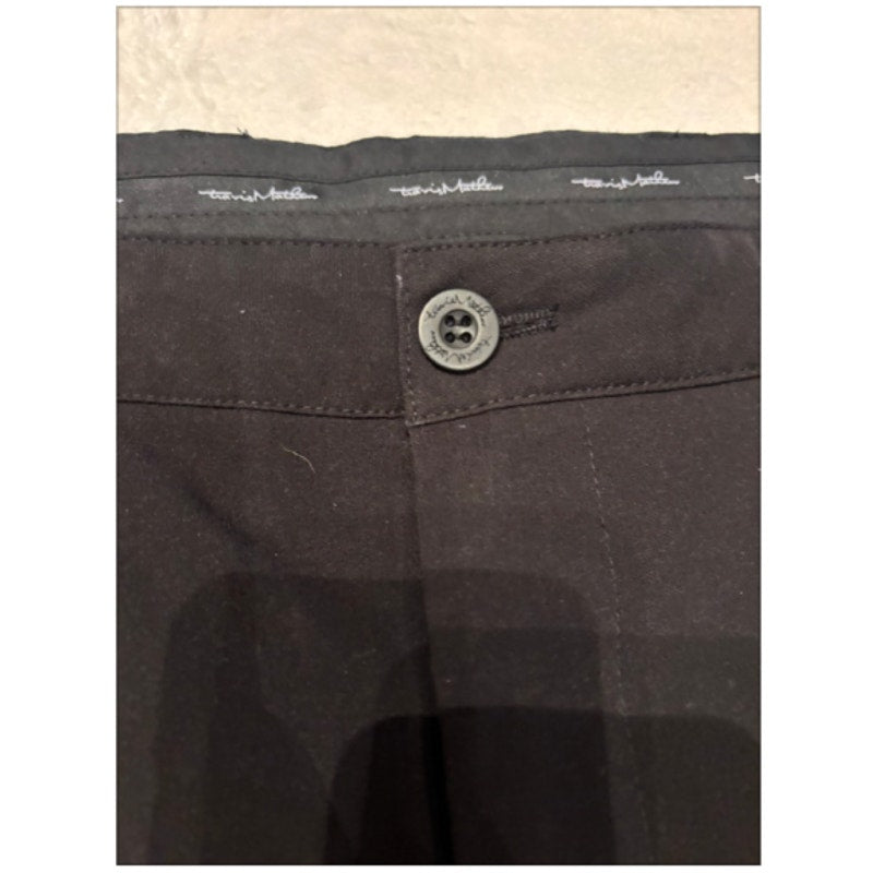 TravisMathew Mens 36 Black Golf Shorts Performance Stretch Casual Flat Front