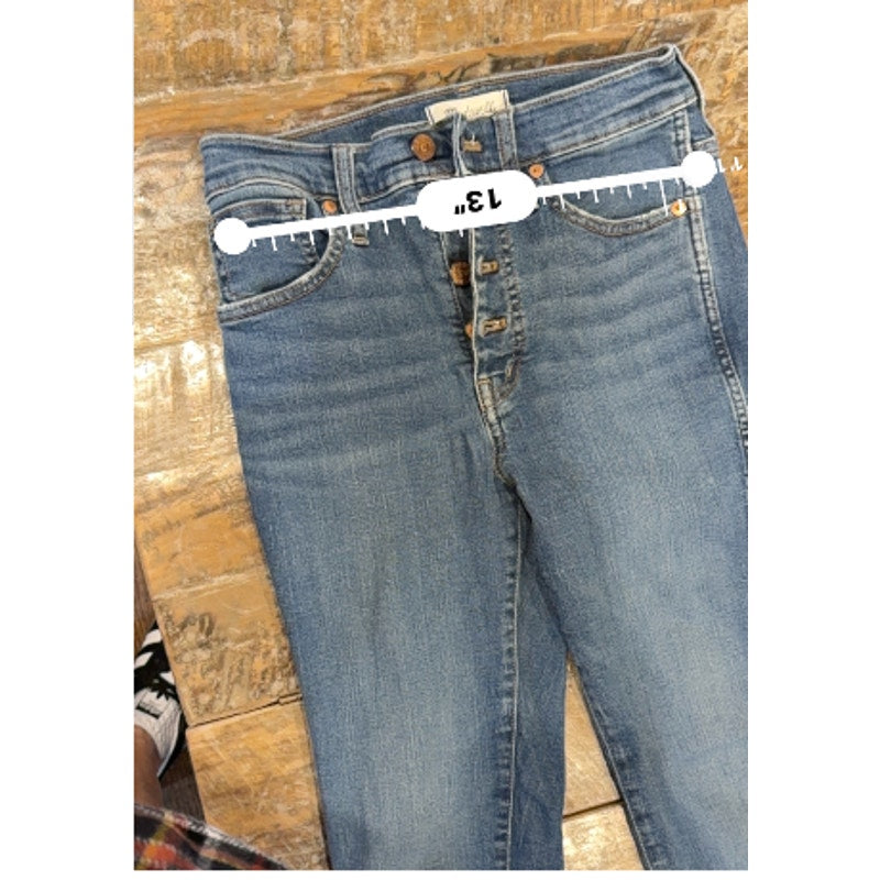 Madewell Jeans x 3 Womens High Rise Skinny Denim Bundle #17