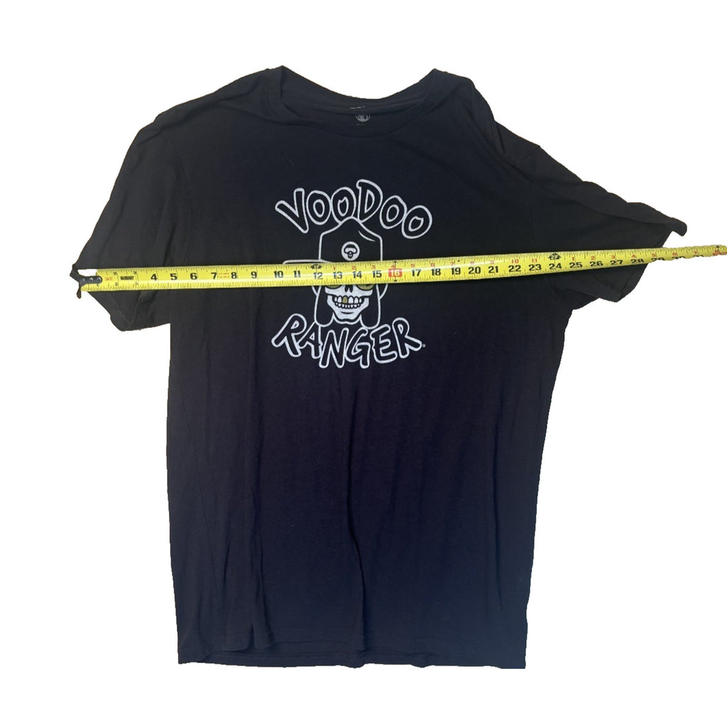 VooDoo Ranger Graphic T Shirt Men’s Black Beer Logo Skull Tee TS05