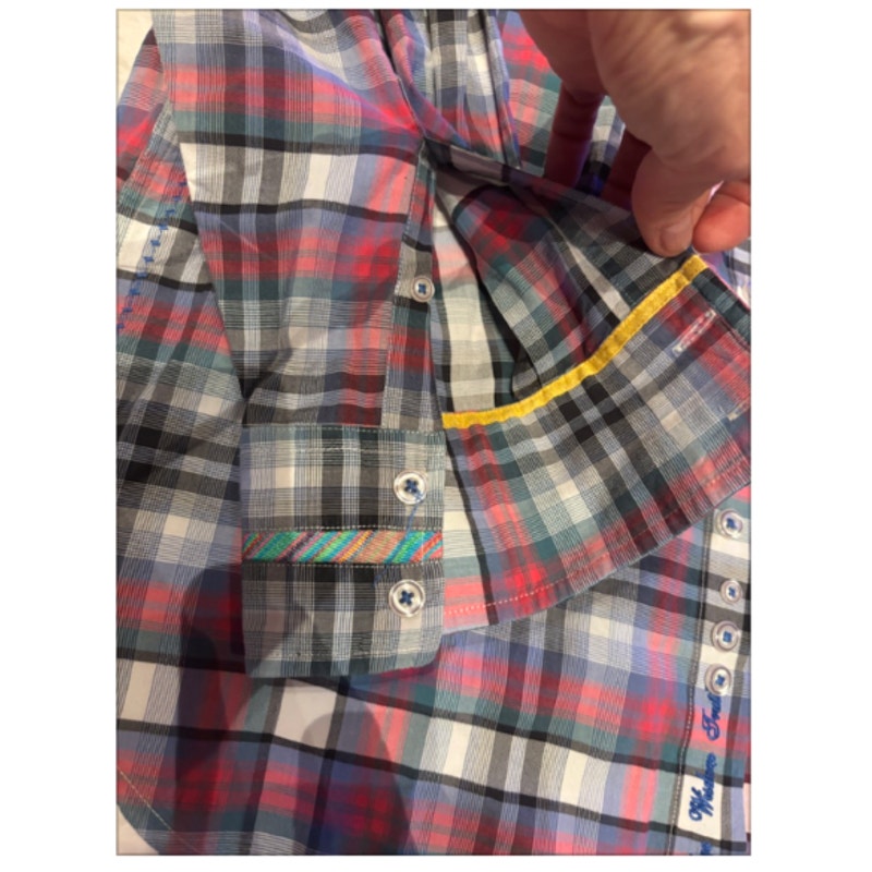 Robert Graham Freshly Laundered Shirt XL Tall Plaid Button Up Multicolor Cotton