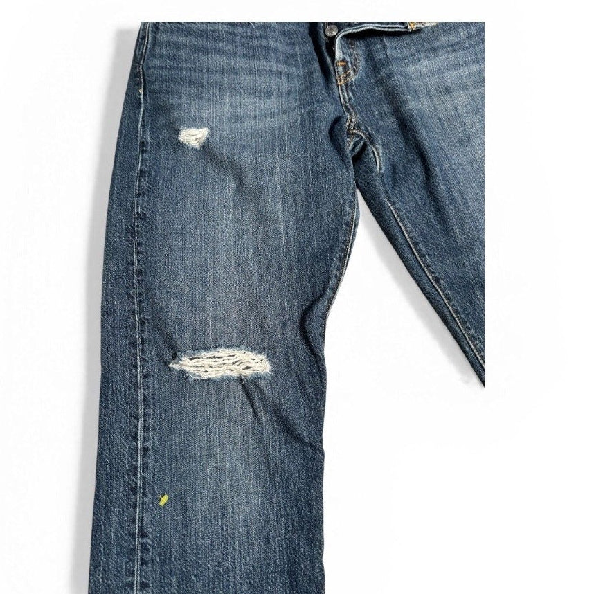 womens levis 501 button fly ankle slim jeans vintage 5010137