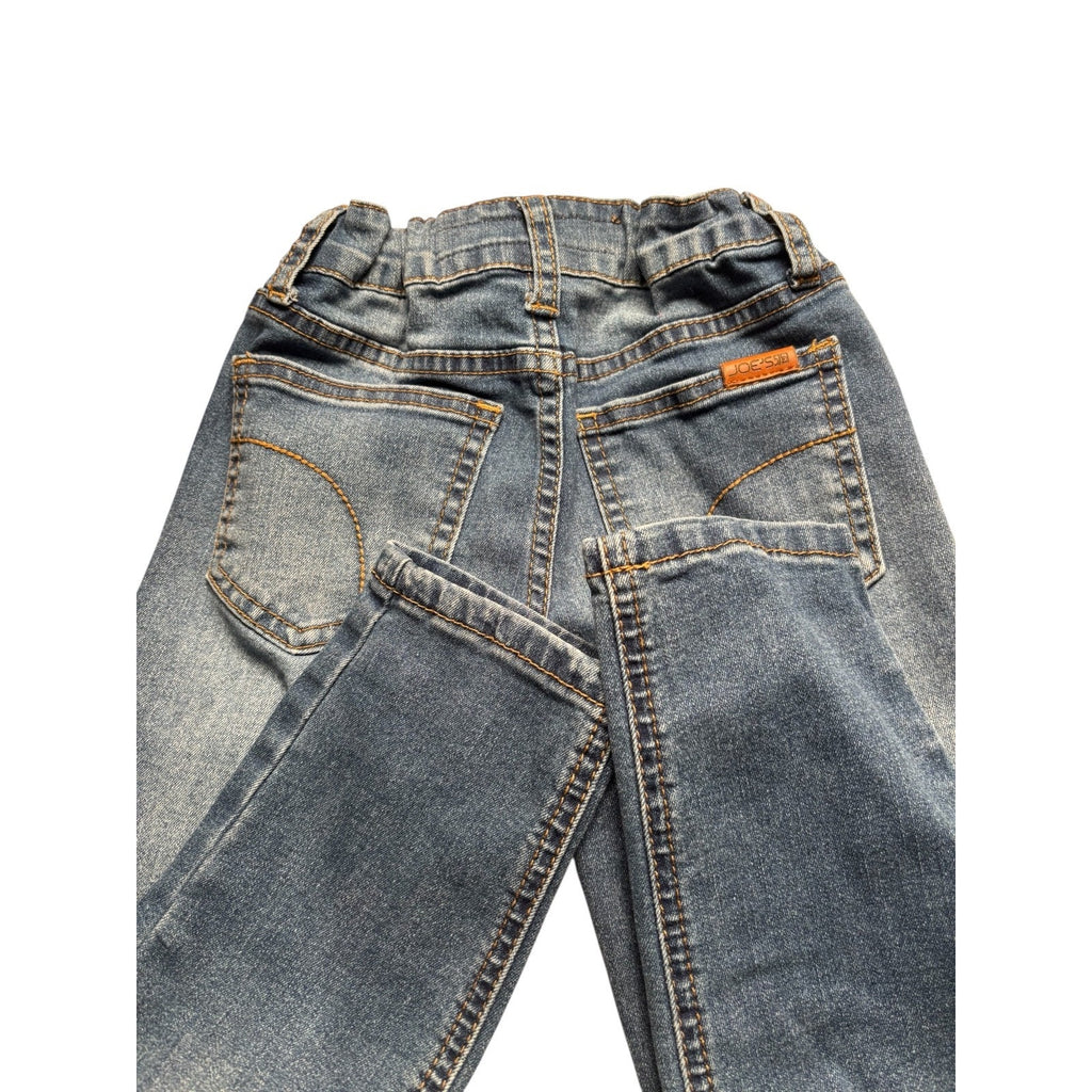 Joe’s Jeans KIDS Paperbag Waist Denim Shorts – Blue Gray – Tie Belt KDS03