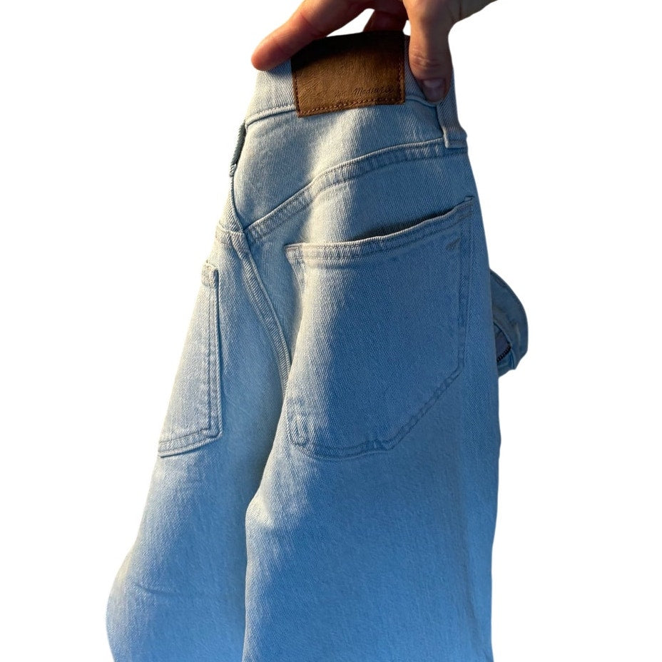 Madewell Light Wash Jeans Women’s High Rise Straight Leg