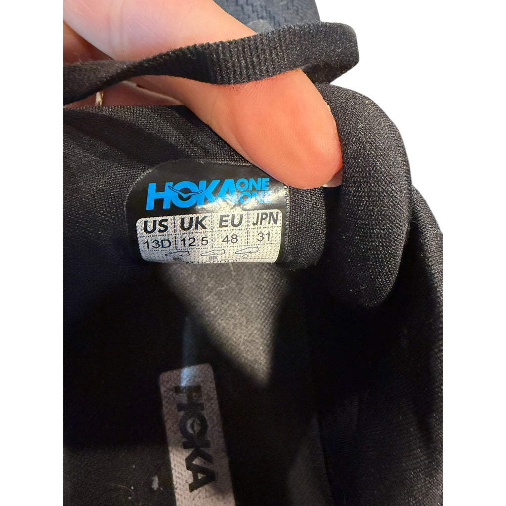 HOKA Bondi 8 Men’s 13D Black Running Walking Shoes