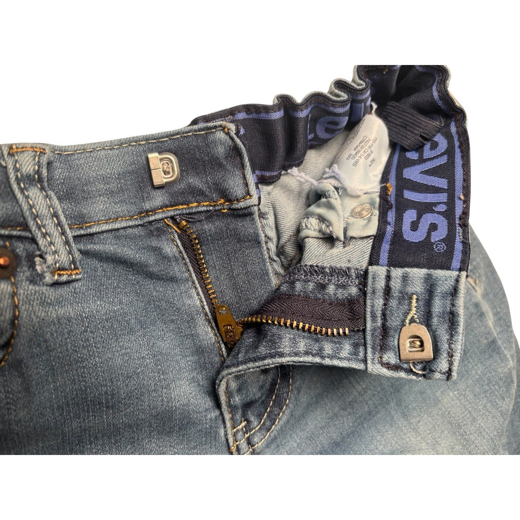 Levi’s 502 KIDS Tapered Jeans Light Wash Stretch Denim KDS12