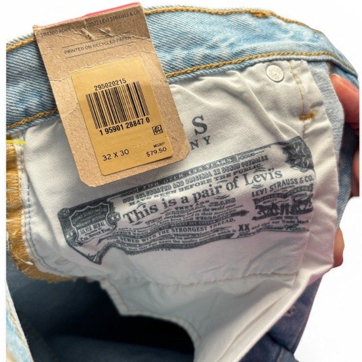 Levi's 501 High Rise Button Fly jeans in size W32 L30 - 5010138