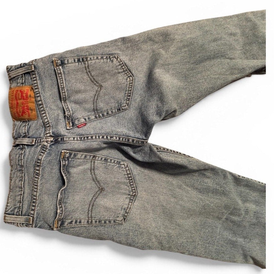 Levi’s 515 Women’s Bootcut Jeans W30 L30 Blue Denim Made in Mexico - 5150101