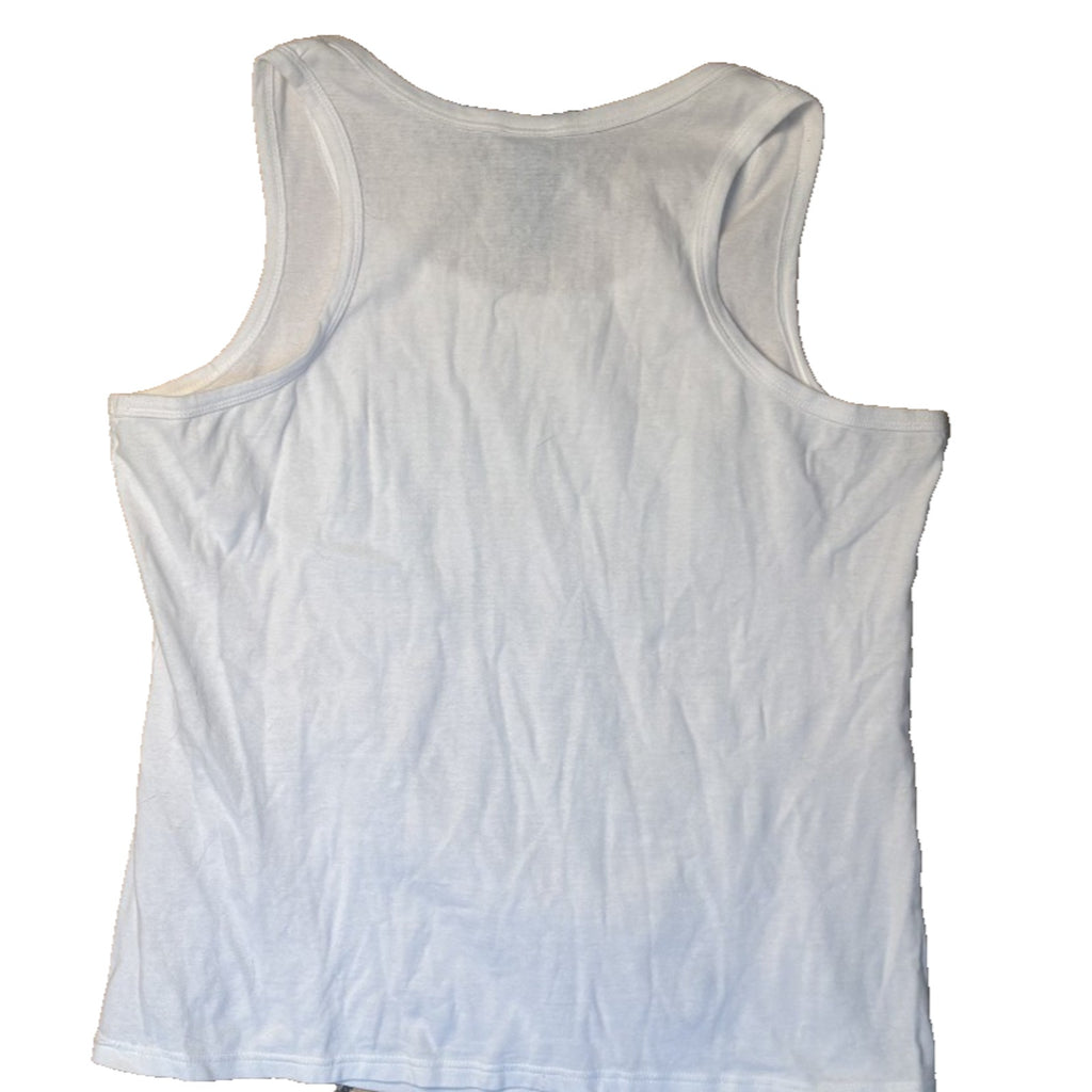 Harley Davidson White Graphic Tank Top Women’s Sleeveless Motorcycle Shirt TS08