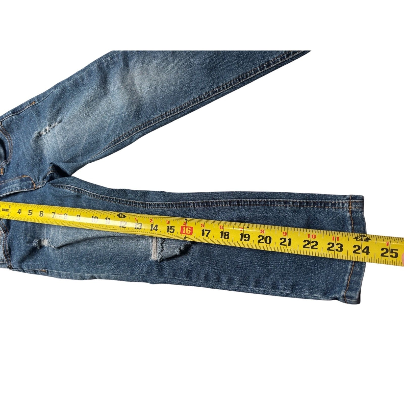 Joe’s Jeans KIDS Paperbag Waist Denim Shorts – Blue Gray – Tie Belt KDS03