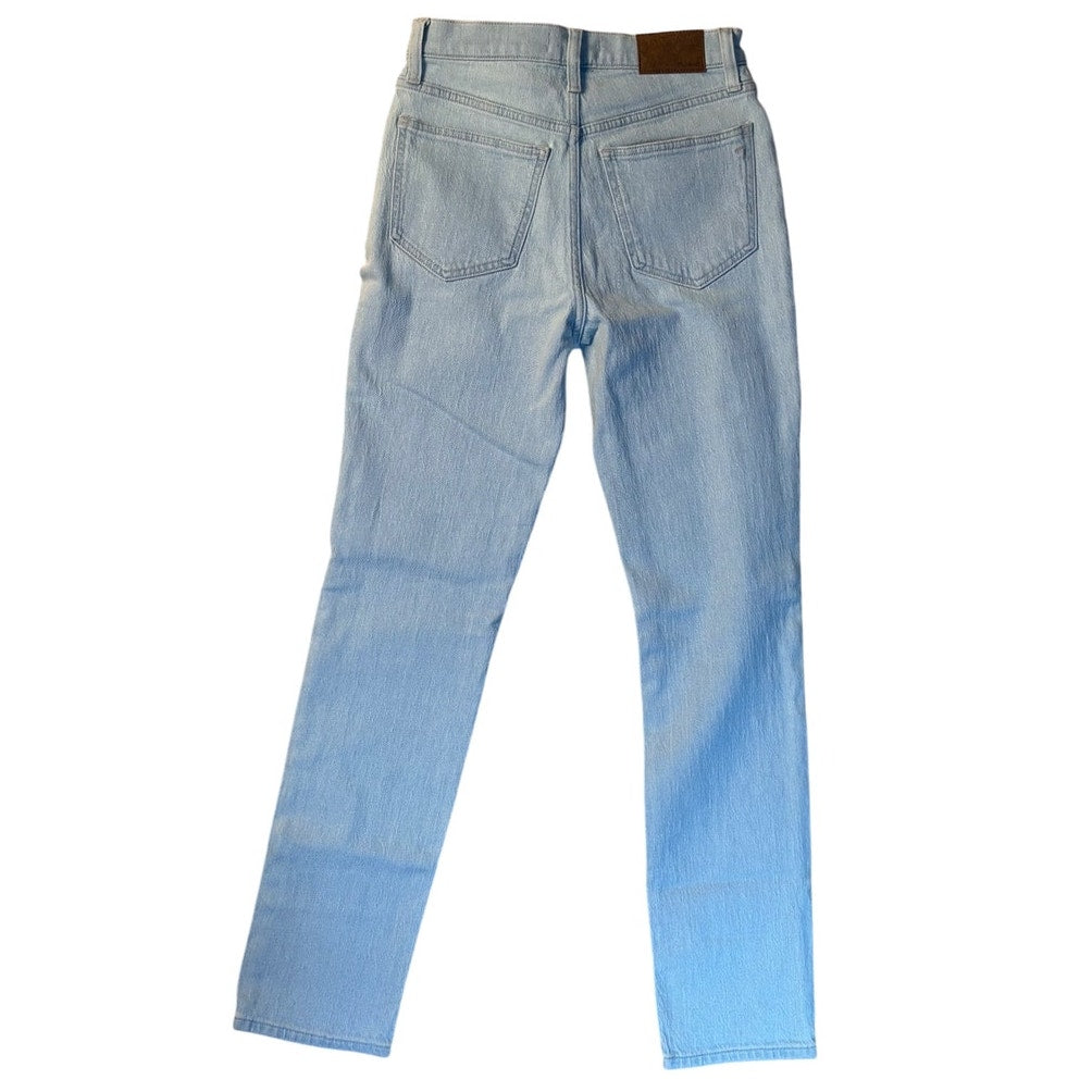 Madewell Light Wash Jeans Women’s High Rise Straight Leg