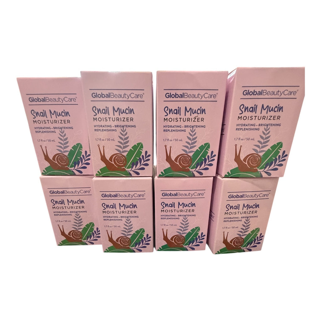 8pack ... Global Beauty Care Snail Mucin Moisturizer Hydrating Brightening Replenishing 1.7 fl oz / 50mL by Global Beauty Care | Beauty & Personal Care