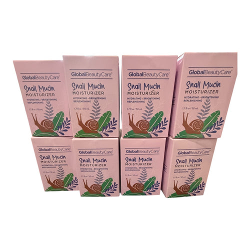 8pack ... Global Beauty Care Snail Mucin Moisturizer Hydrating Brightening Replenishing 1.7 fl oz / 50mL by Global Beauty Care | Beauty & Personal Care