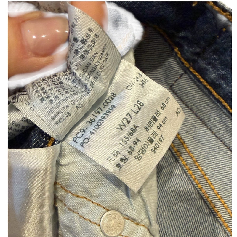 Levi's Jeans Lot 2 Blue Denim Red Tab Reseller Bundle #9