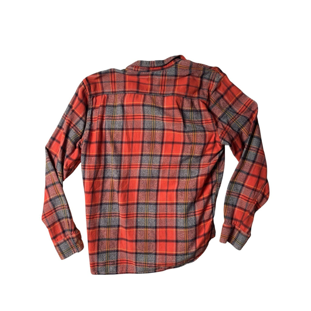 Lucky Brand Plaid Flannel Classic Button Up
