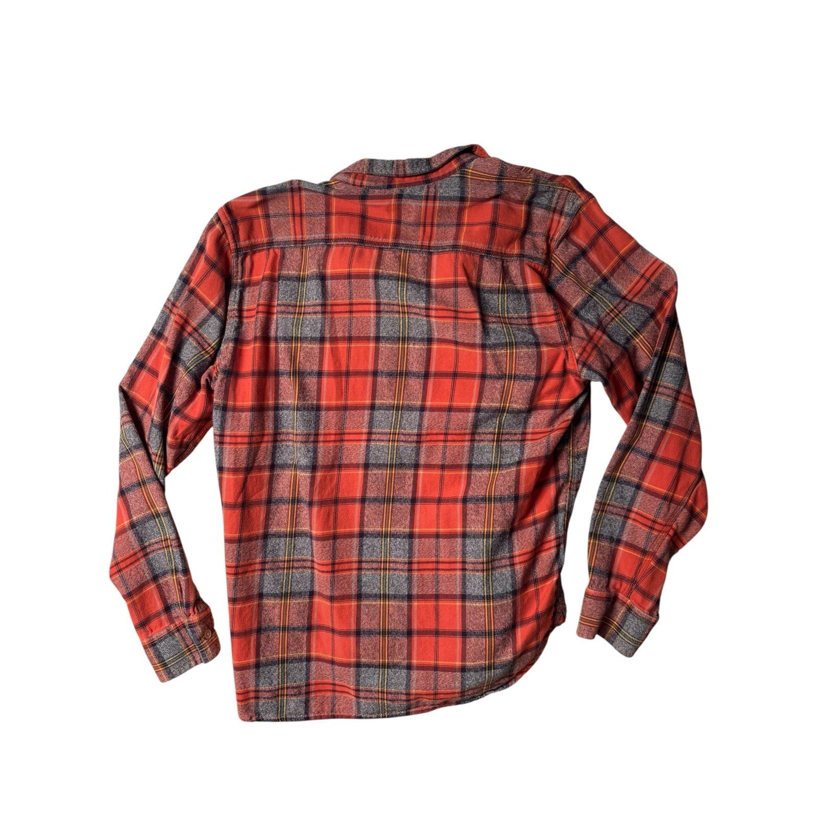Lucky Brand Plaid Flannel Classic Button Up