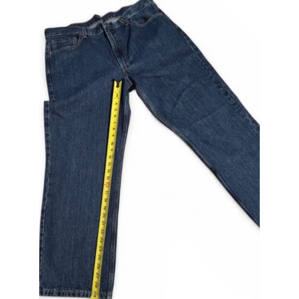Levi’s 550 Men’s Relaxed Fit Tapered Leg Jeans W40 L30 Blue Denim - 5500102