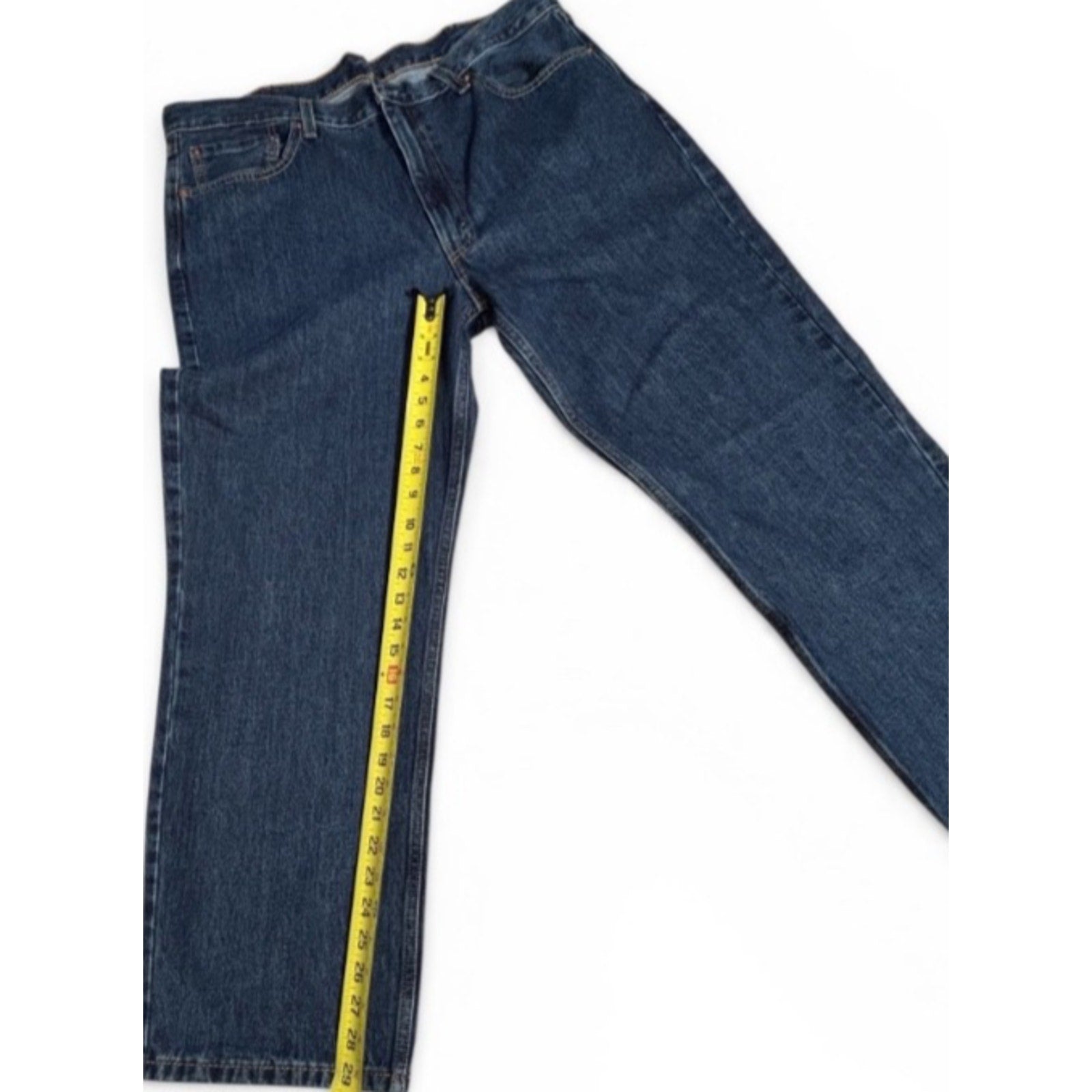 Levi’s 550 Men’s Relaxed Fit Tapered Leg Jeans W40 L30 Blue Denim - 5500102