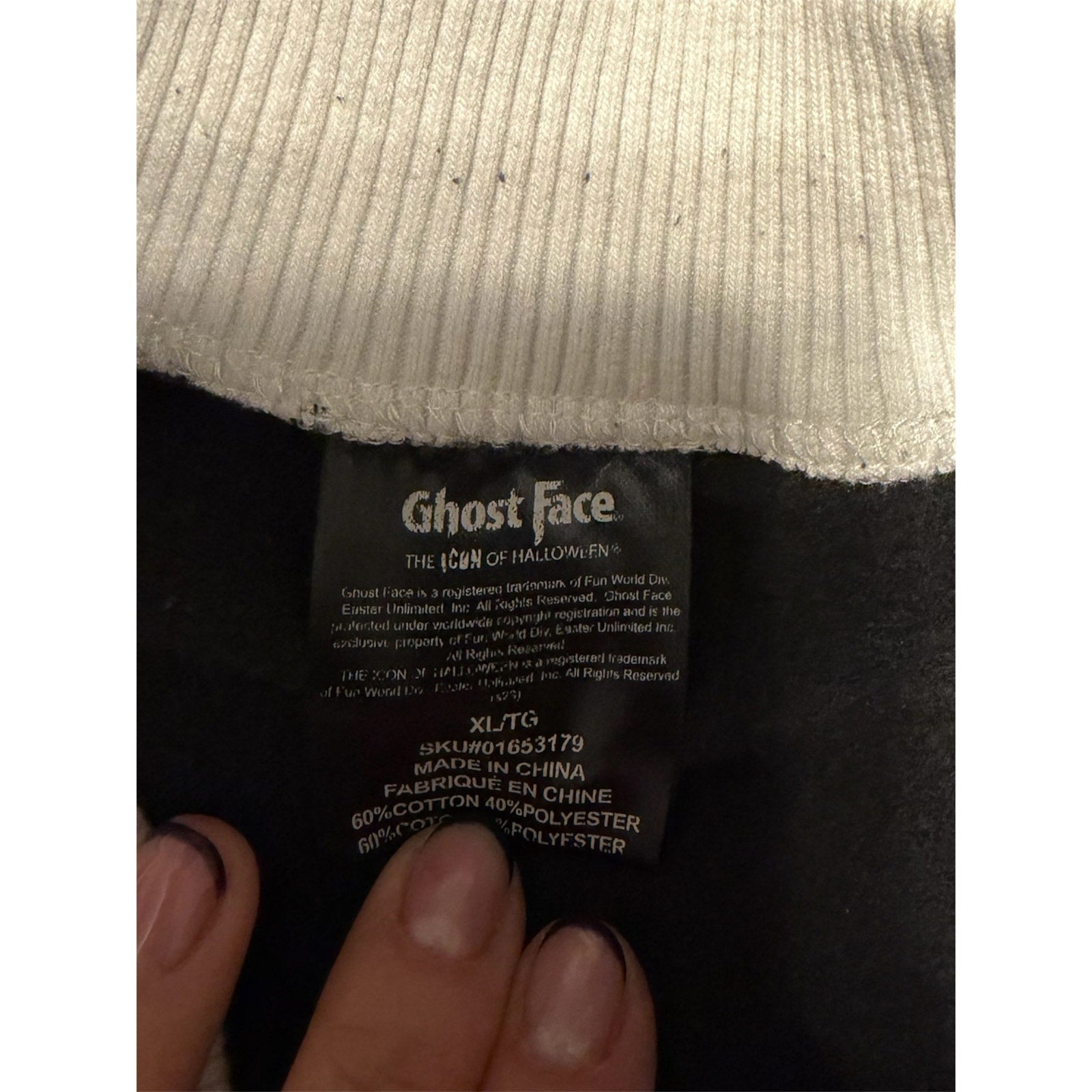 Ghost Face "Scream 96" Varsity Jacket – Men's Large