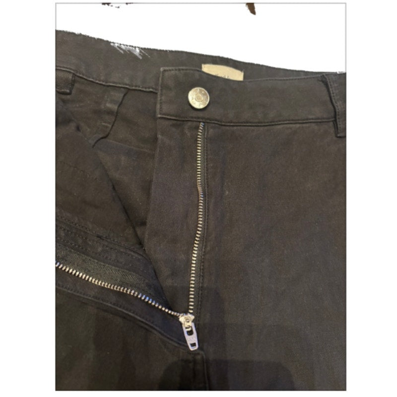 Wilfred Free Aritzia Black Utility Carpenter Pants Womens Size 12 Cropped
