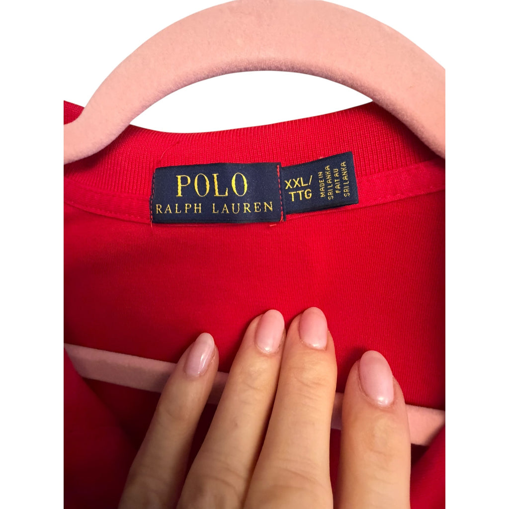 Polo Ralph Lauren Men’s XXL Polo Shirts Lot of 3 Red Gray Pink